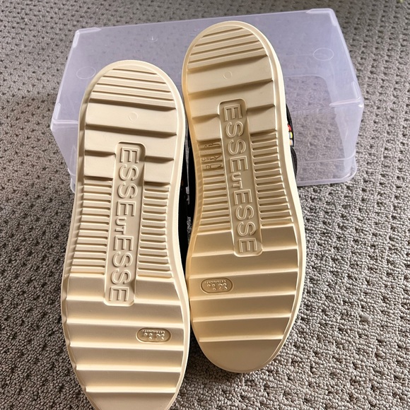 Esseuttese black smarty sneakers. Size 39 - Picture 6 of 7